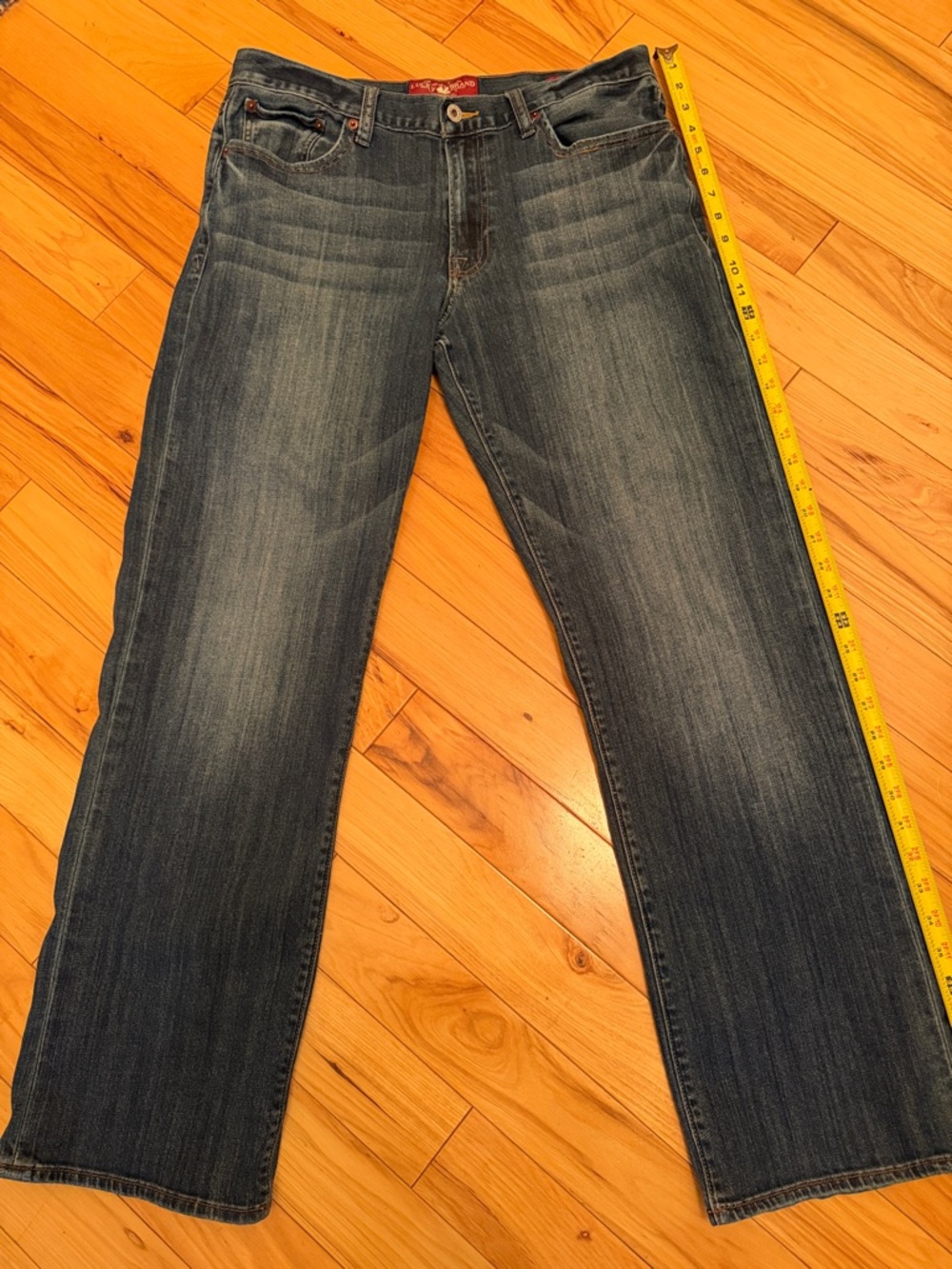 Lucky Brand Men's Straight Jeans in Faded Indigo